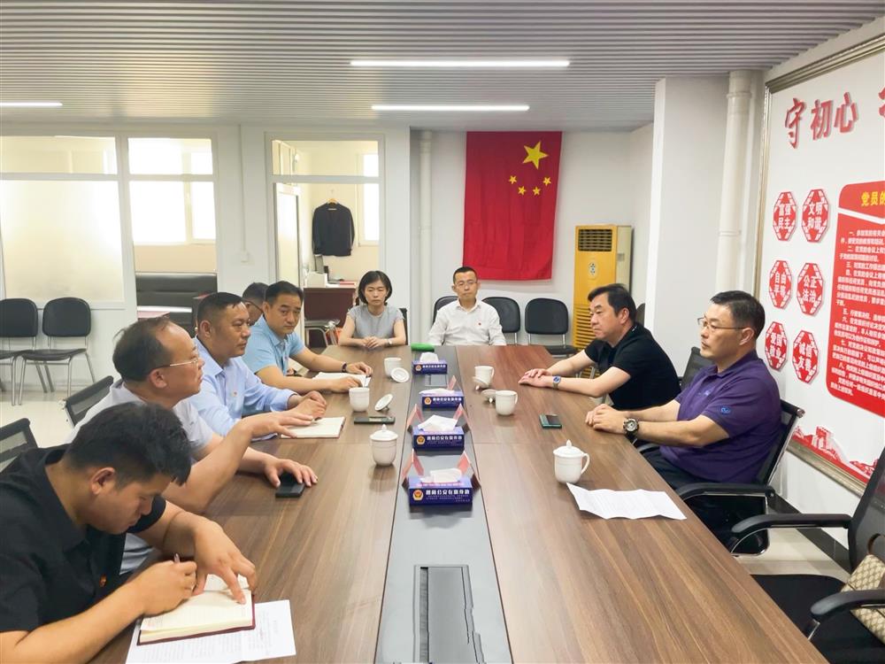 学党史，办实事 济南产发集团到楚庄村党支部走访调研